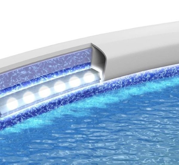 LED Lyspanel til Ø3,5 - 3,6 m pool - Swimmingpool, spa og tilbehør | Pools af høj til lave priser hos Cleanpool